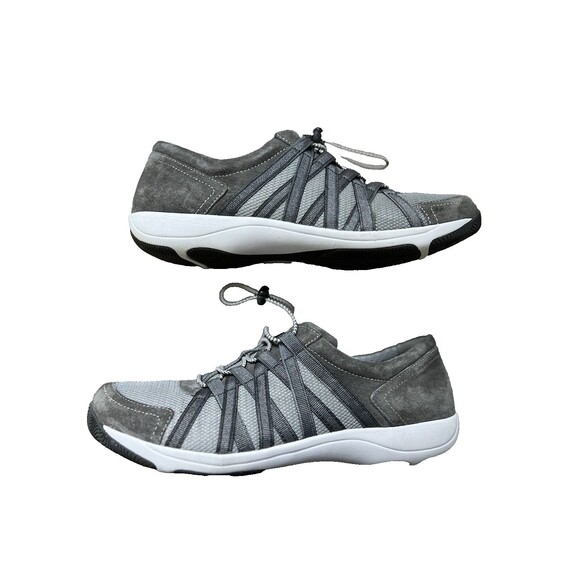 Dansko Honor Walking Shoes Sneakers Women's EU 42 | US Size 11.5-12 Gray Leather - Picture 4 of 10
